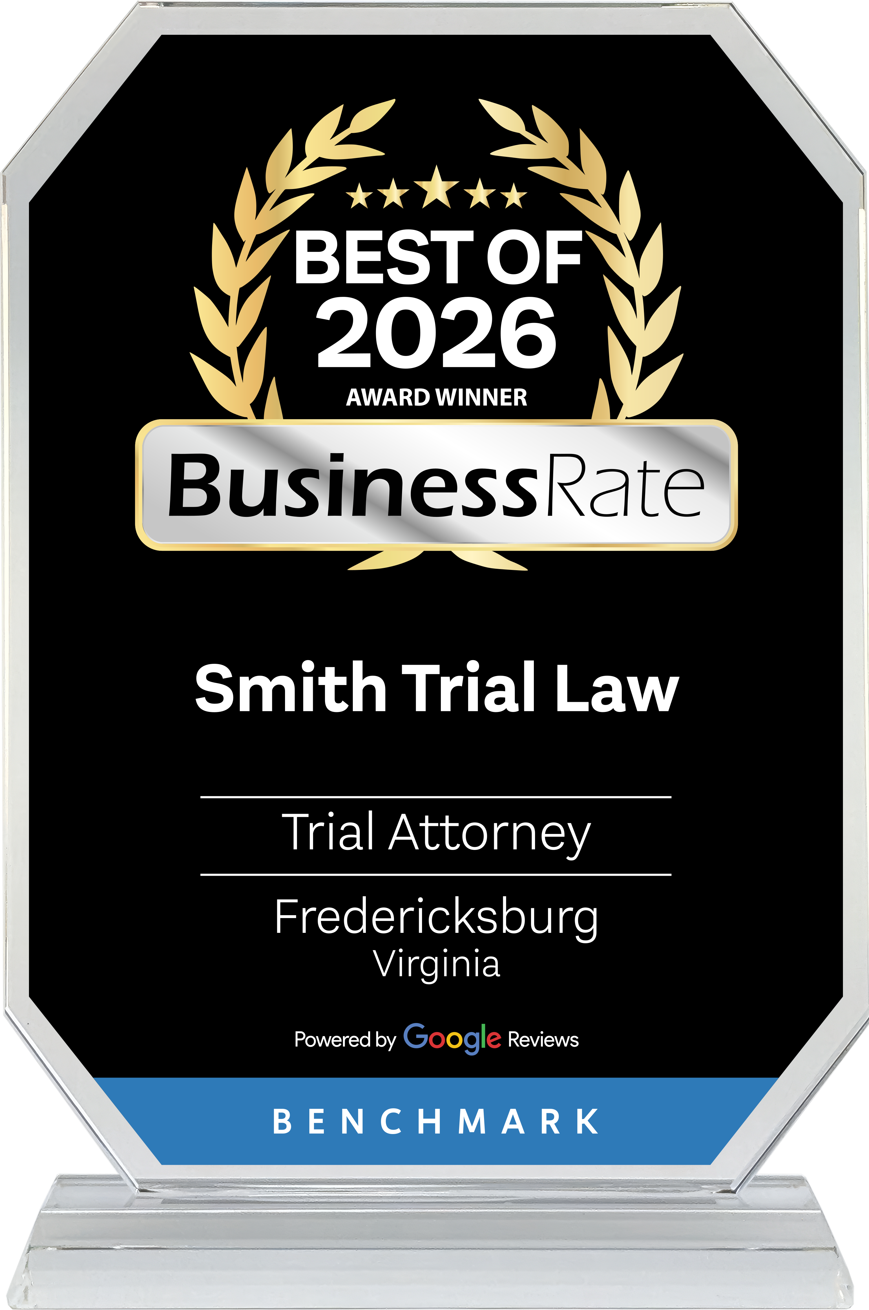 Best Trial Attorney, Fredericksburg, 2026